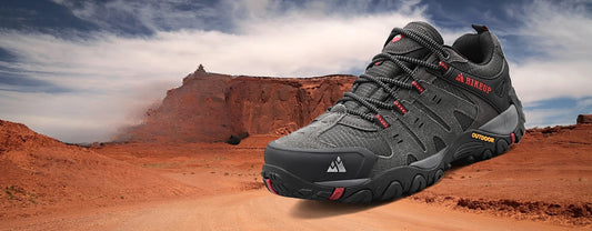 Chaussures de Randonnée HIKEUP Cuir Suédé — Robustes, Sentier et Quotidien