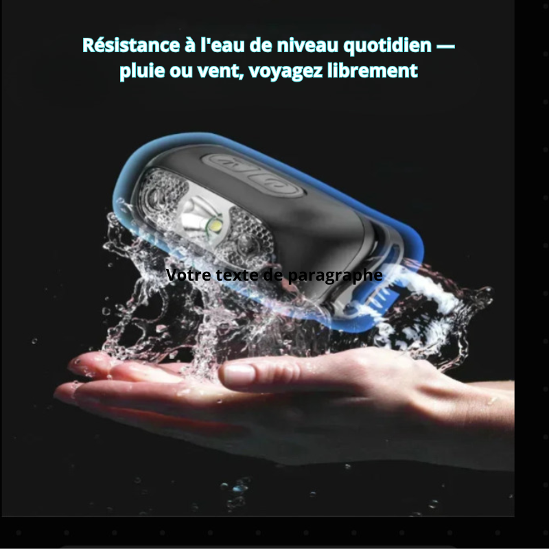 Lampe Frontale Rechargeable — Randonnée et Usage Quotidien