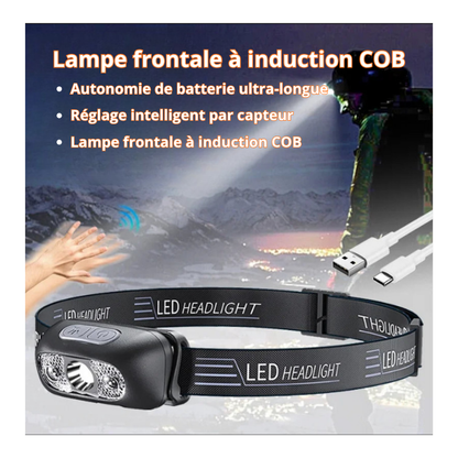 Lampe Frontale Rechargeable — Randonnée et Usage Quotidien