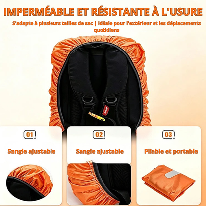 Housse de Pluie Imperméable pour Sac à Dos — Randonnée et Quotidien