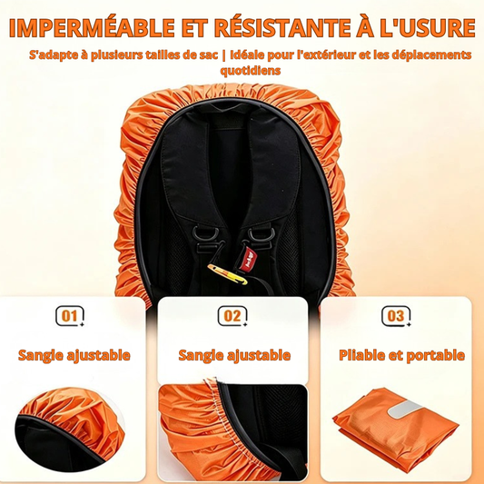 Housse de Pluie Imperméable pour Sac à Dos — Randonnée et Quotidien