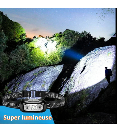 Lampe Frontale Rechargeable — Randonnée et Usage Quotidien