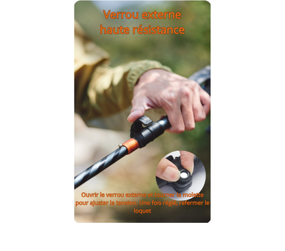 Bâtons de Randonnée Naturehike Pliables — Carbone Ultraléger, UL & PRO