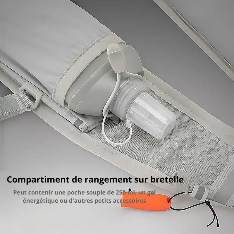 Gilet d'Hydratation avec Poche Téléphone - Trail et Randonnée