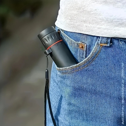 Monoculaire HD 2000x25 - Compact pour Randonnée et Observation