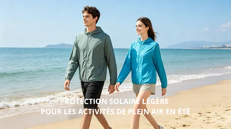 Veste Imperméable Coupe-Vent - Randonnée et Camping - Unisexe