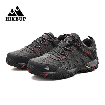 Chaussures de Randonnée HIKEUP en Cuir Suédé - Résistantes - Homme