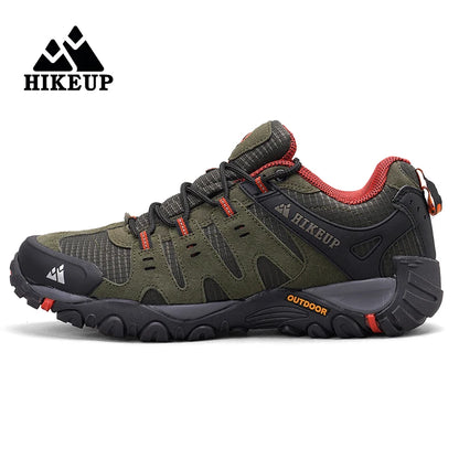 Chaussures de Randonnée HIKEUP en Cuir Suédé - Résistantes - Homme