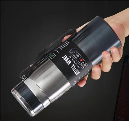 Bouteille Isotherme 1L en Inox - Chaud ou Froid Longue Durée