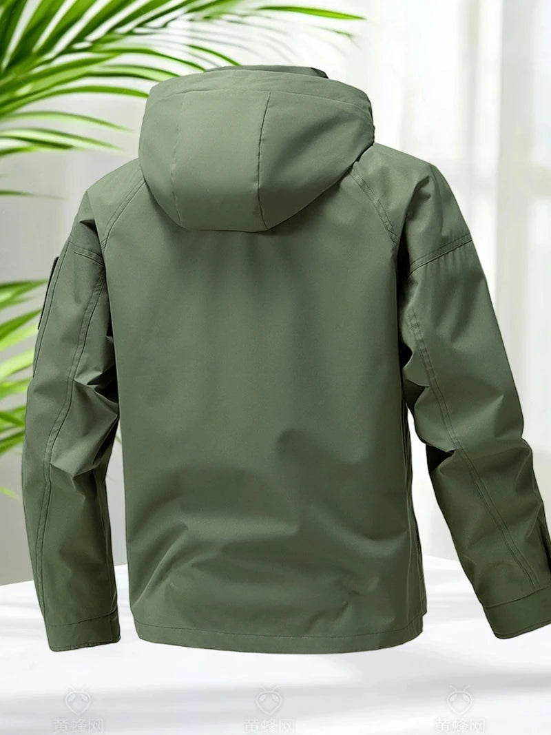 Veste Softshell Imperméable à Capuche - Homme