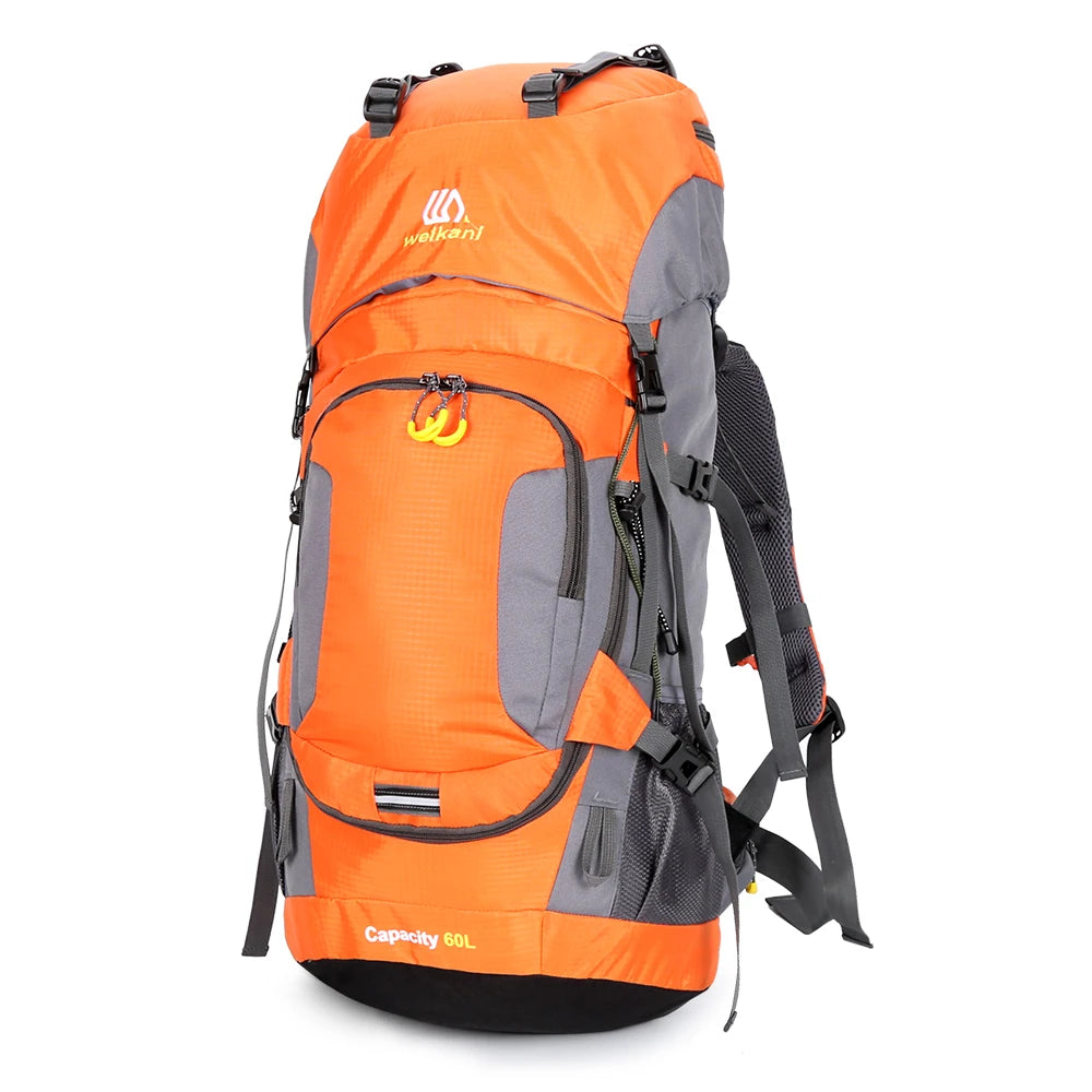 Sac à Dos de Randonnée 60L — Trek Multi-Jours avec Housse de Pluie