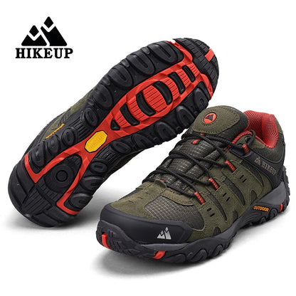 Chaussures de Randonnée HIKEUP en Cuir Suédé - Résistantes - Homme