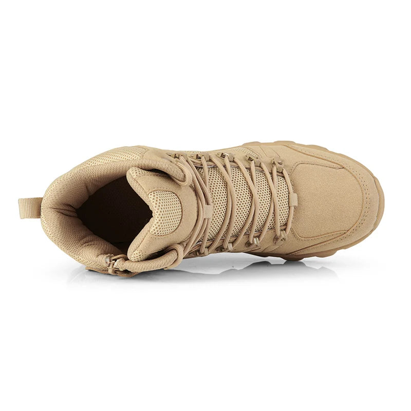 Bottines Tactiques Renforcées - Camping et Randonnée - Homme