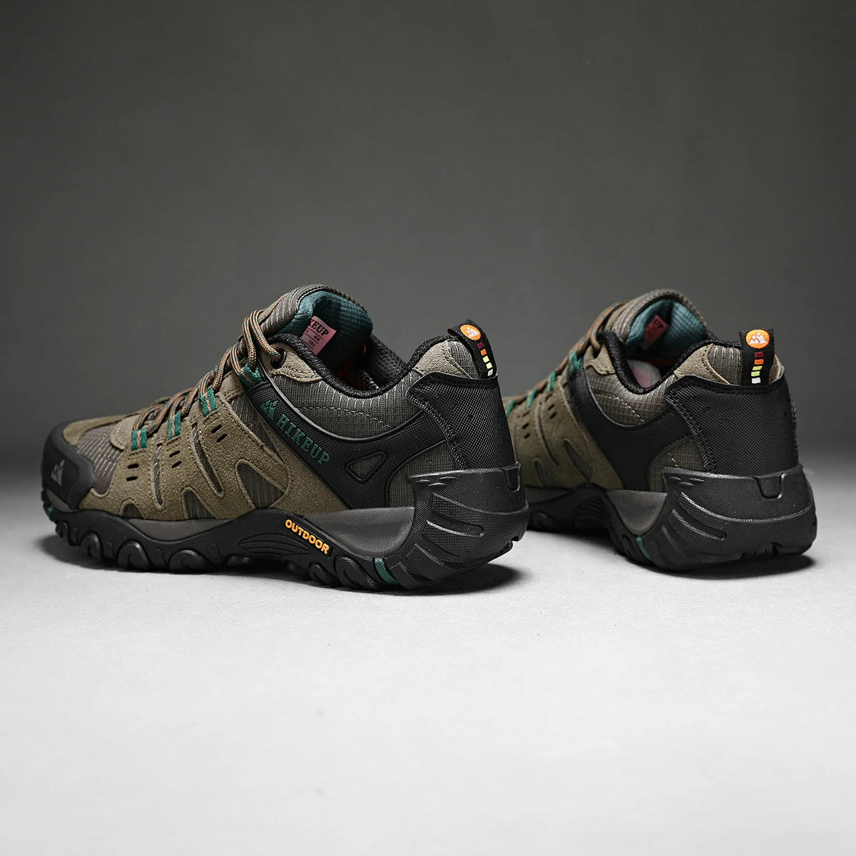Chaussures de Randonnée HIKEUP en Cuir Suédé - Résistantes - Homme