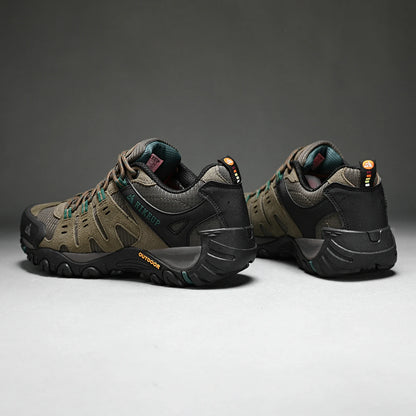 Chaussures de Randonnée HIKEUP en Cuir Suédé - Résistantes - Homme