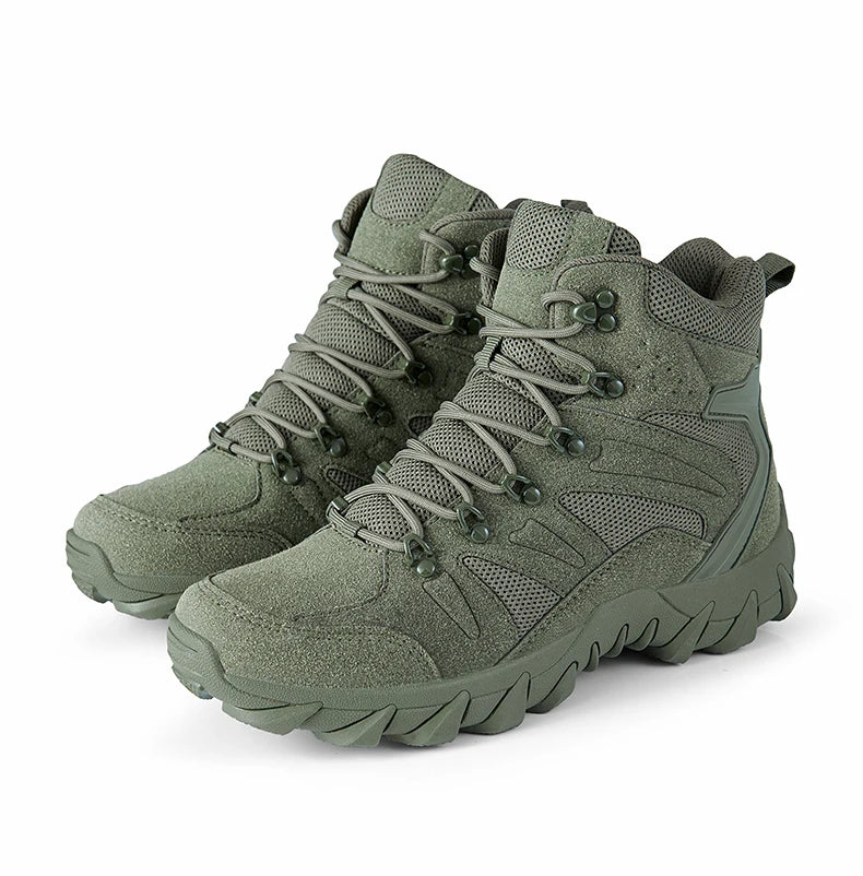 Bottines Tactiques Renforcées - Camping et Randonnée - Homme