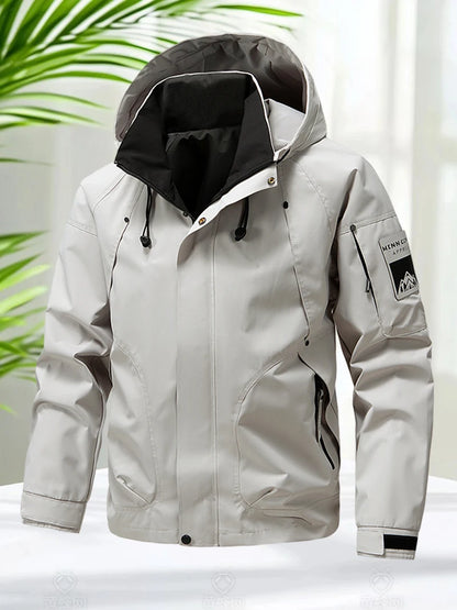 Veste Softshell Imperméable à Capuche - Homme