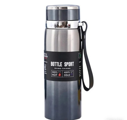Bouteille Isotherme 1L en Inox - Chaud ou Froid Longue Durée