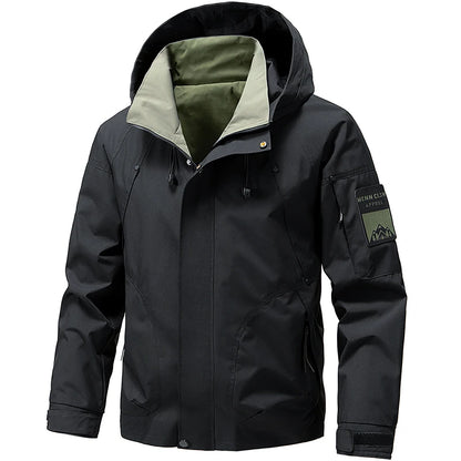 Veste Softshell Imperméable à Capuche - Homme