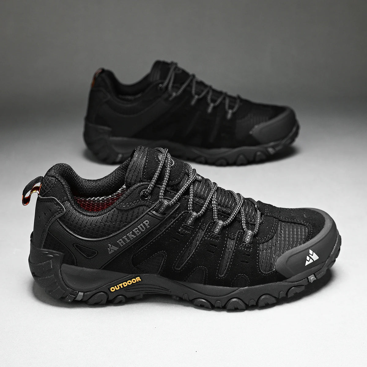 Chaussures de Randonnée HIKEUP en Cuir Suédé - Résistantes - Homme