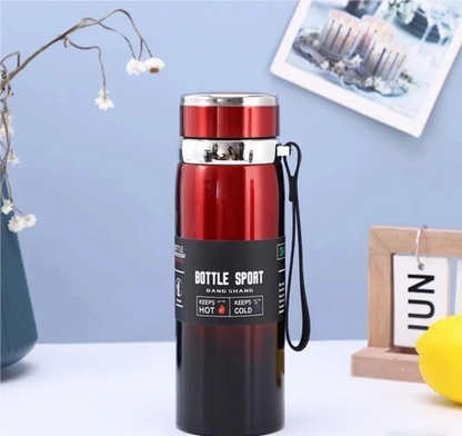 Bouteille Isotherme 1L en Inox - Chaud ou Froid Longue Durée