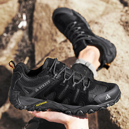 Chaussures de Randonnée HIKEUP en Cuir Suédé - Résistantes - Homme