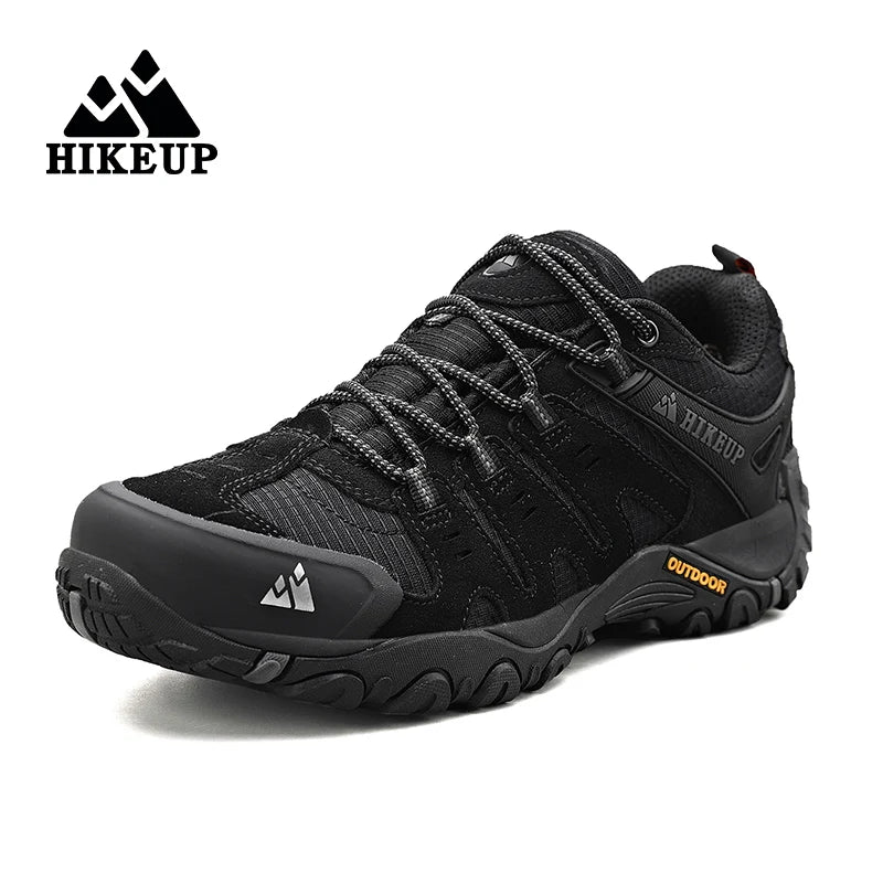 Chaussures de Randonnée HIKEUP en Cuir Suédé - Résistantes - Homme