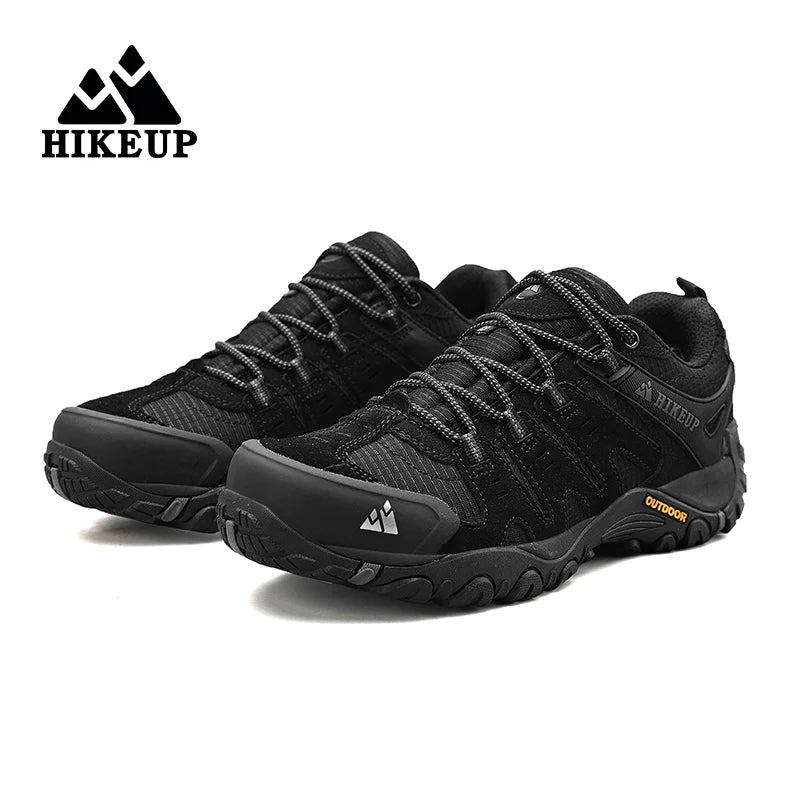 Chaussures de Randonnée HIKEUP en Cuir Suédé - Résistantes - Homme