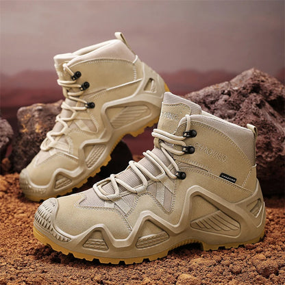 Bottines Tactiques Imperméables - Randonnée et Extérieur - Homme