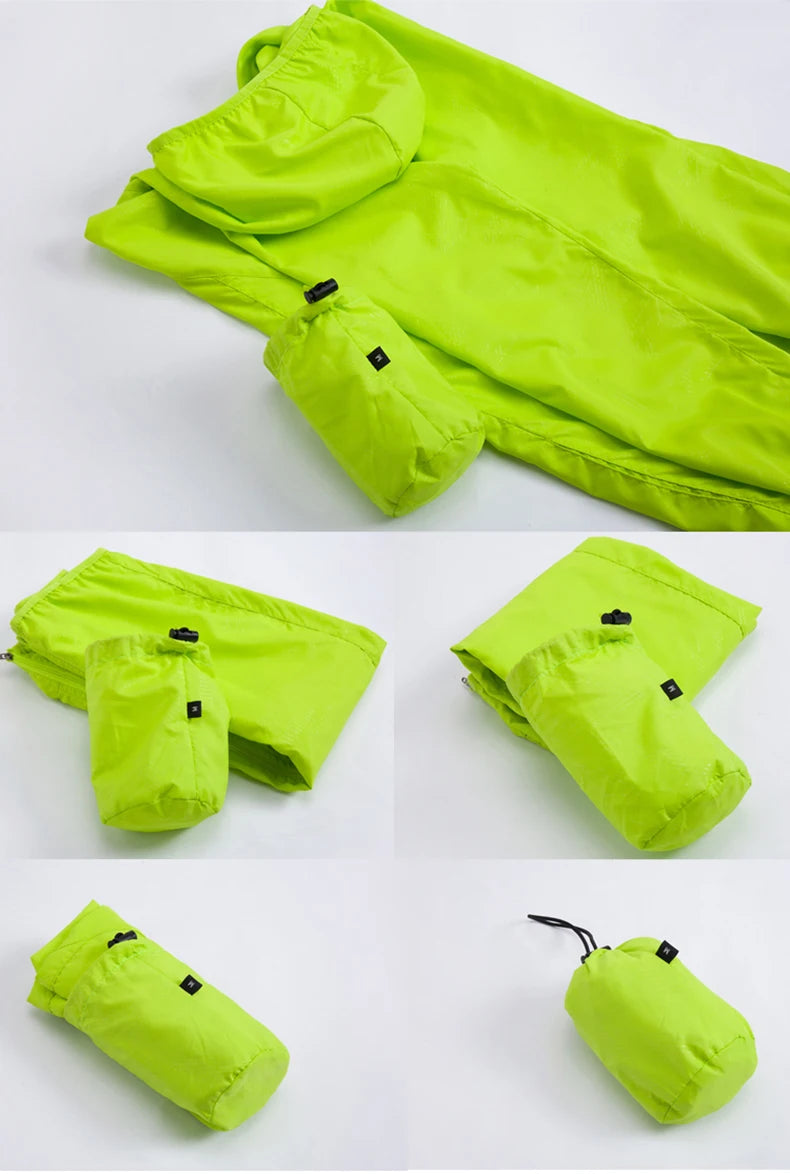 Veste Imperméable Coupe-Vent - Randonnée et Camping - Unisexe