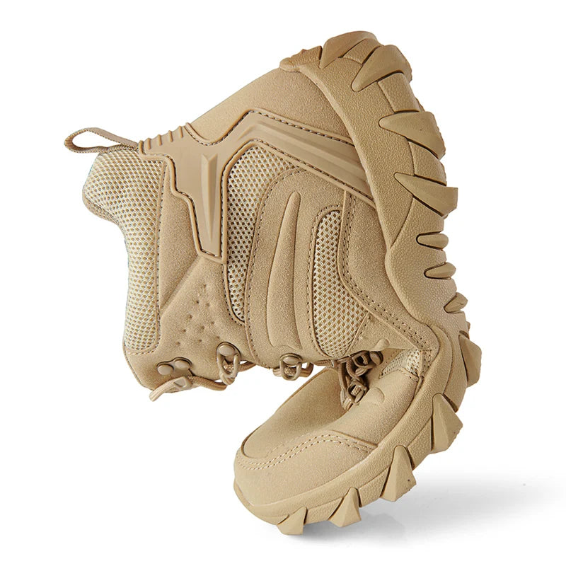 Bottines Tactiques Renforcées - Camping et Randonnée - Homme