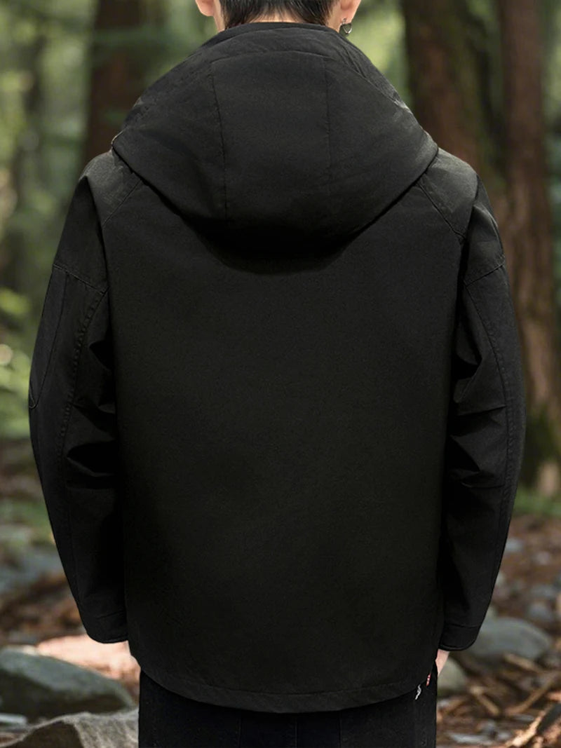 Veste Softshell Imperméable à Capuche - Homme