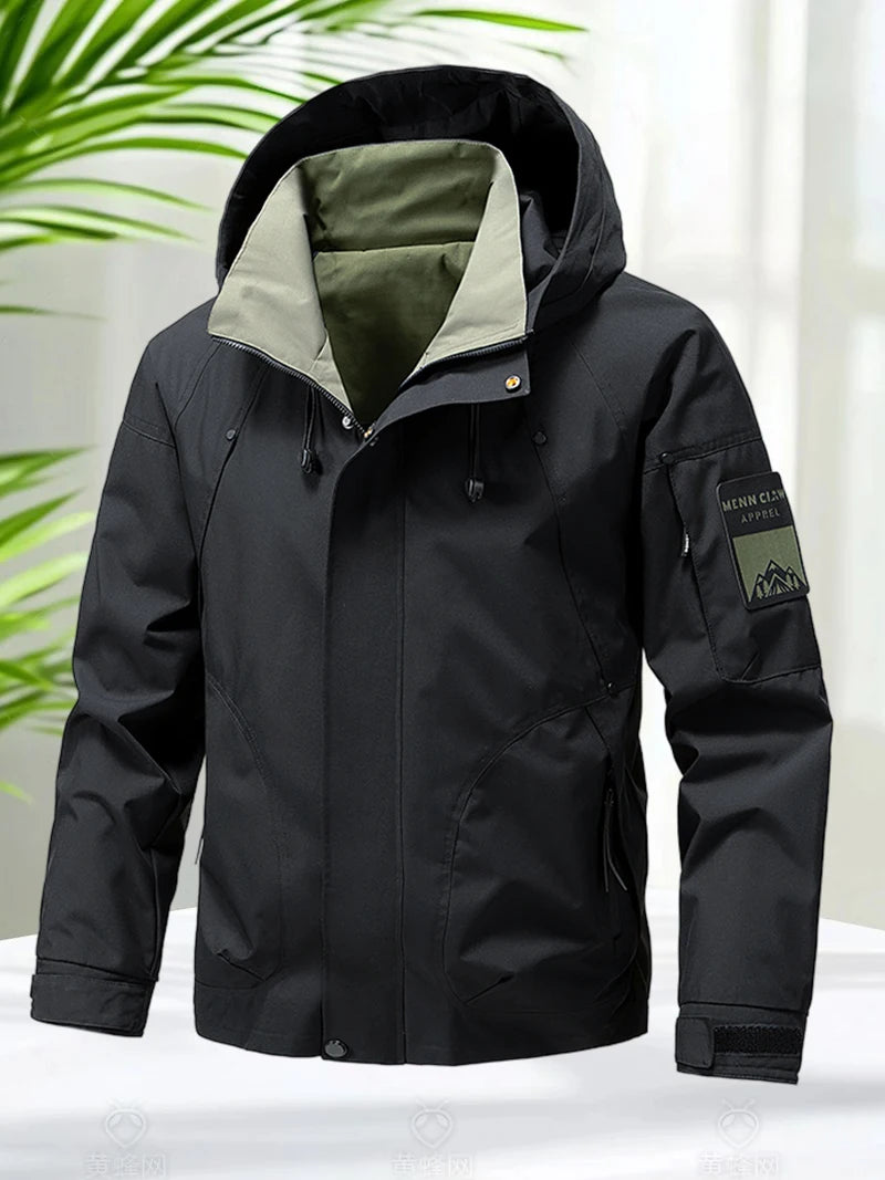 Veste Softshell Imperméable à Capuche - Homme