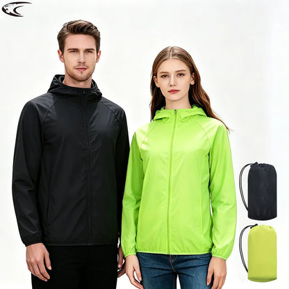 Veste Imperméable Coupe-Vent - Randonnée et Camping - Unisexe