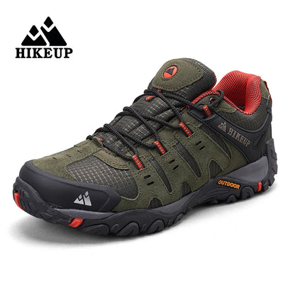Chaussures de Randonnée HIKEUP en Cuir Suédé - Résistantes - Homme