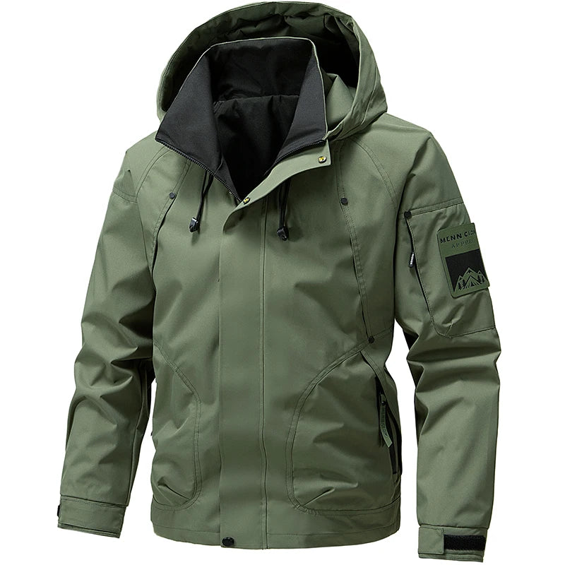 Veste Softshell Imperméable à Capuche - Homme