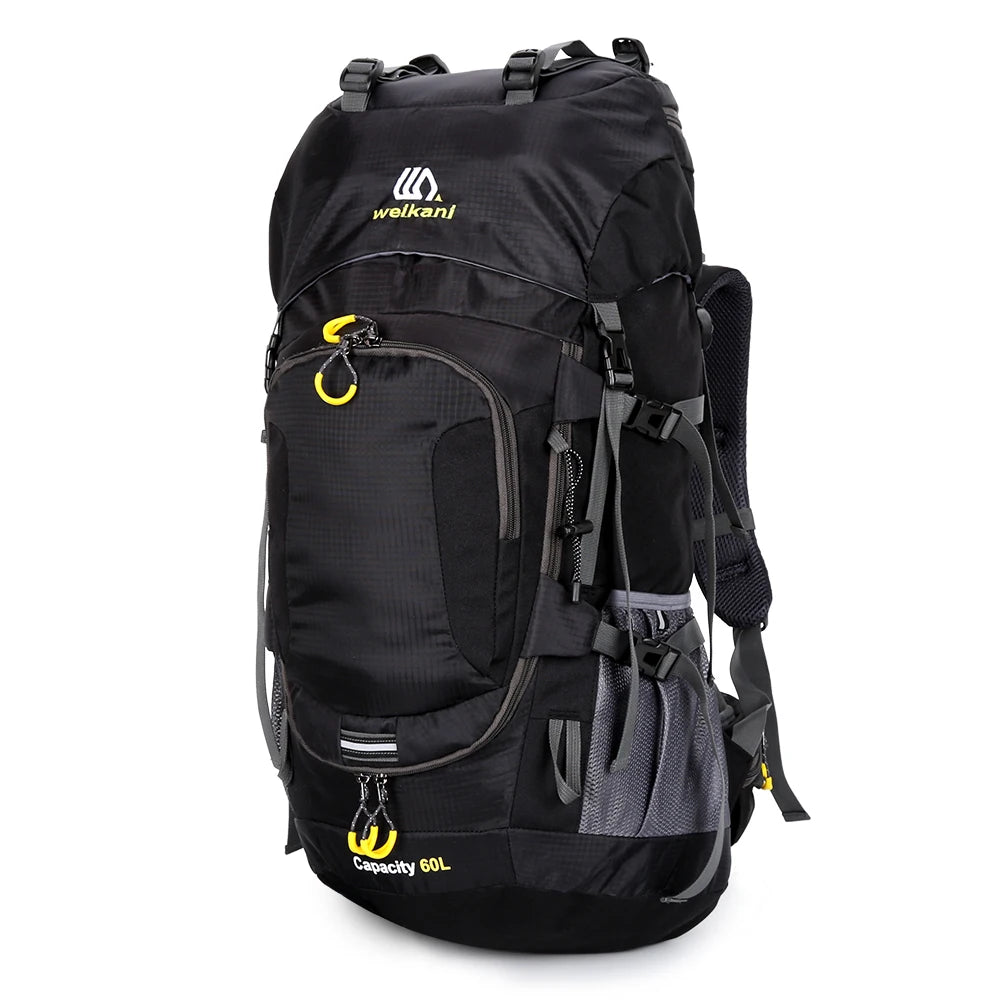 Sac à Dos de Randonnée 60L — Trek Multi-Jours avec Housse de Pluie