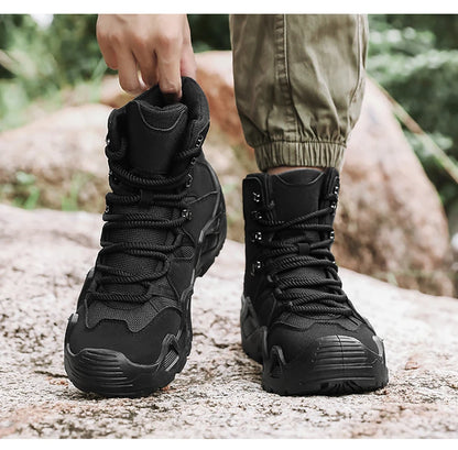 Bottines Tactiques Imperméables - Randonnée et Extérieur - Homme