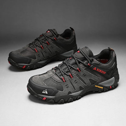 Chaussures de Randonnée HIKEUP en Cuir Suédé - Résistantes - Homme