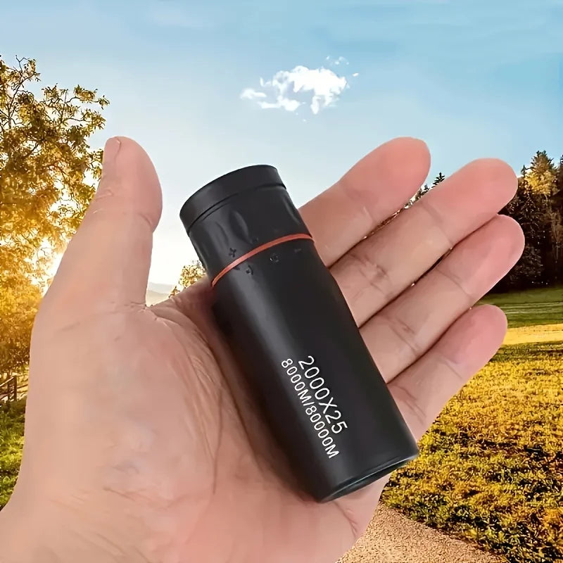 Monoculaire HD 2000x25 - Compact pour Randonnée et Observation