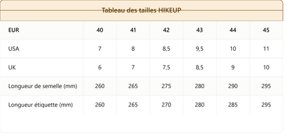 Chaussures de Randonnée HIKEUP en Cuir Suédé - Résistantes - Homme